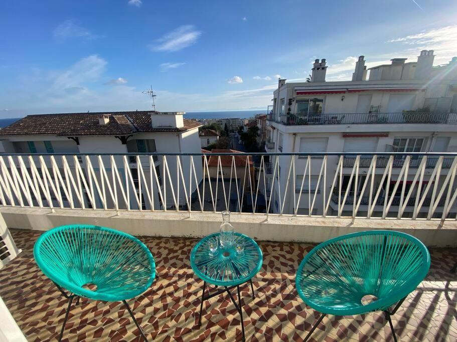 2p Vue Mer- 5min Plage, Terrasse, Ac, Parking
